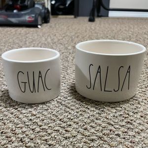 Rae Dunn Guac And Salsa Set